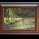 Paire de peintures Carlo Vason