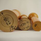 Set of 3 koksehi (large size)