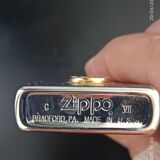 Zippo 1975 lighter with Scottish Masonic motif