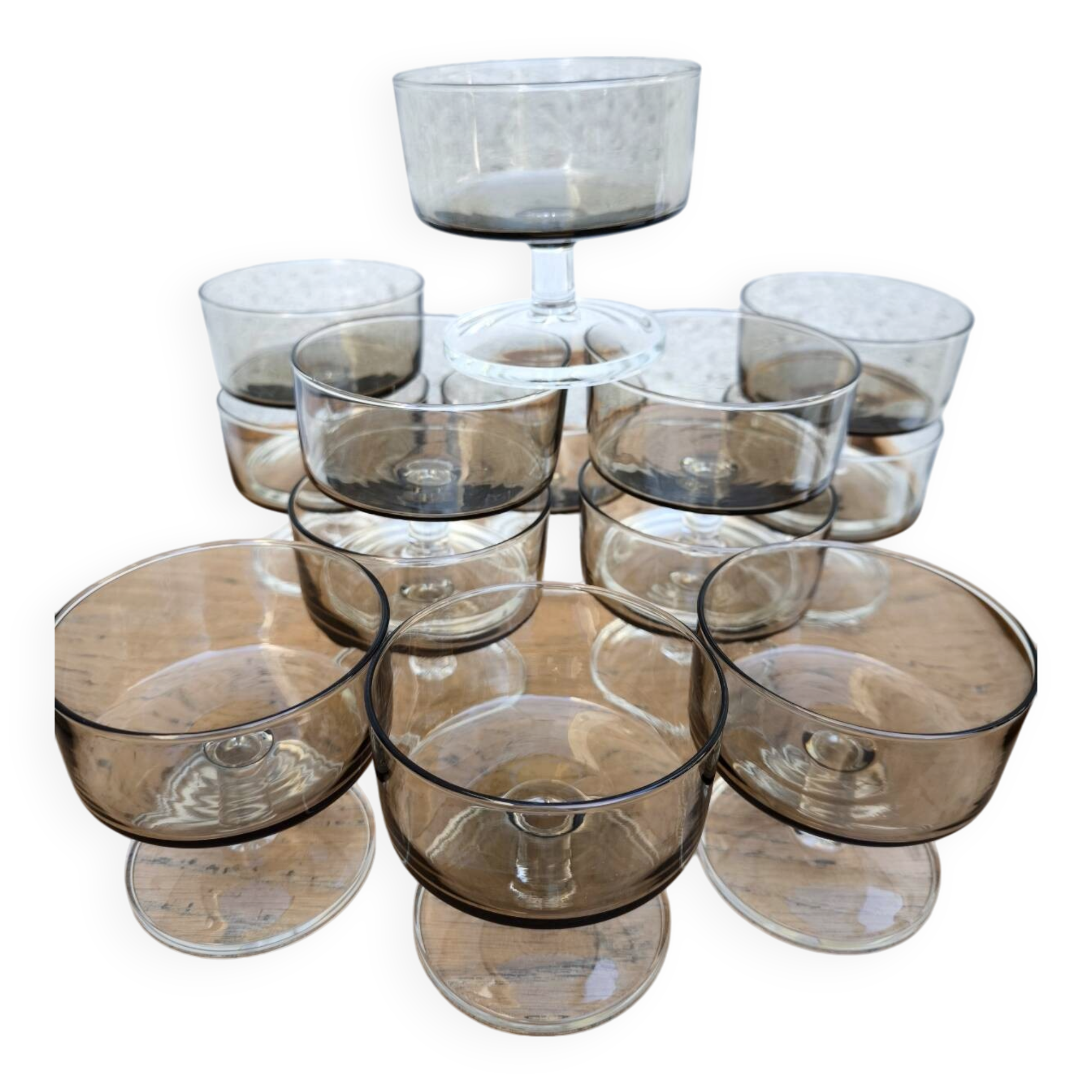 Cavalier champagne glasses