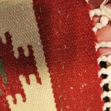 Beautifully woven Swedish wool rug in beautiful colours, estimated 1970s.