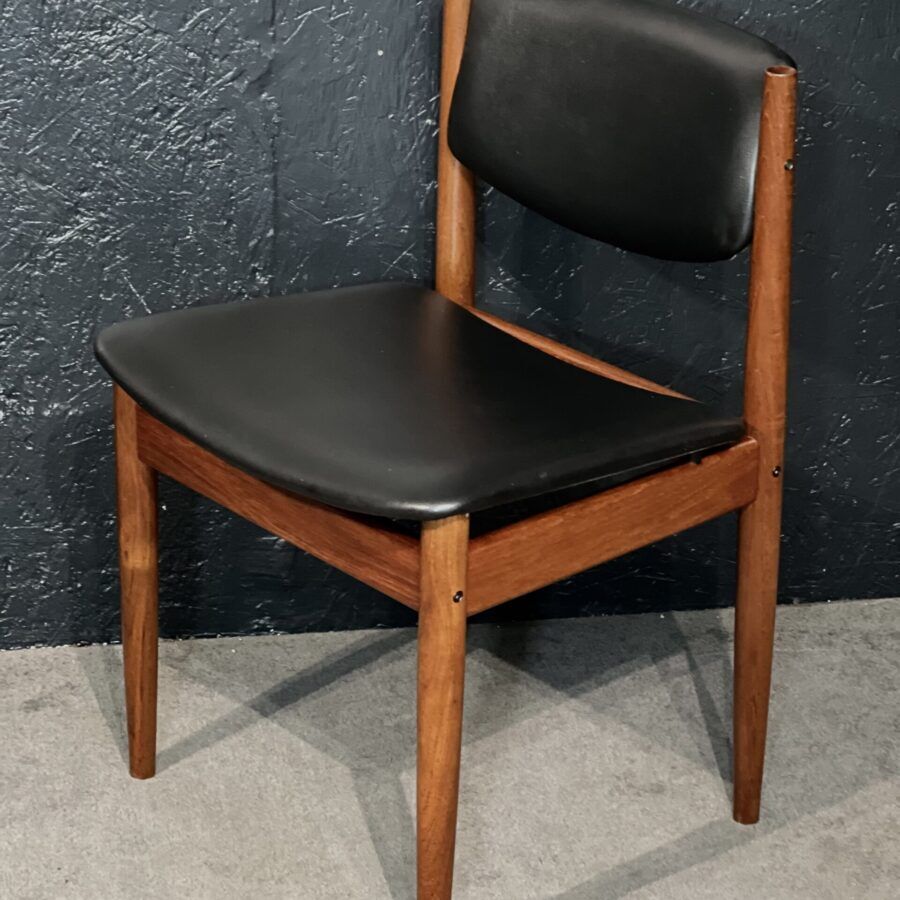 Set of 4 chairs France & Son model 197