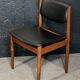Set of 4 chairs France & Son model 197