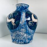 Céramique Art Déco 1935 signée Édouard Cazaux