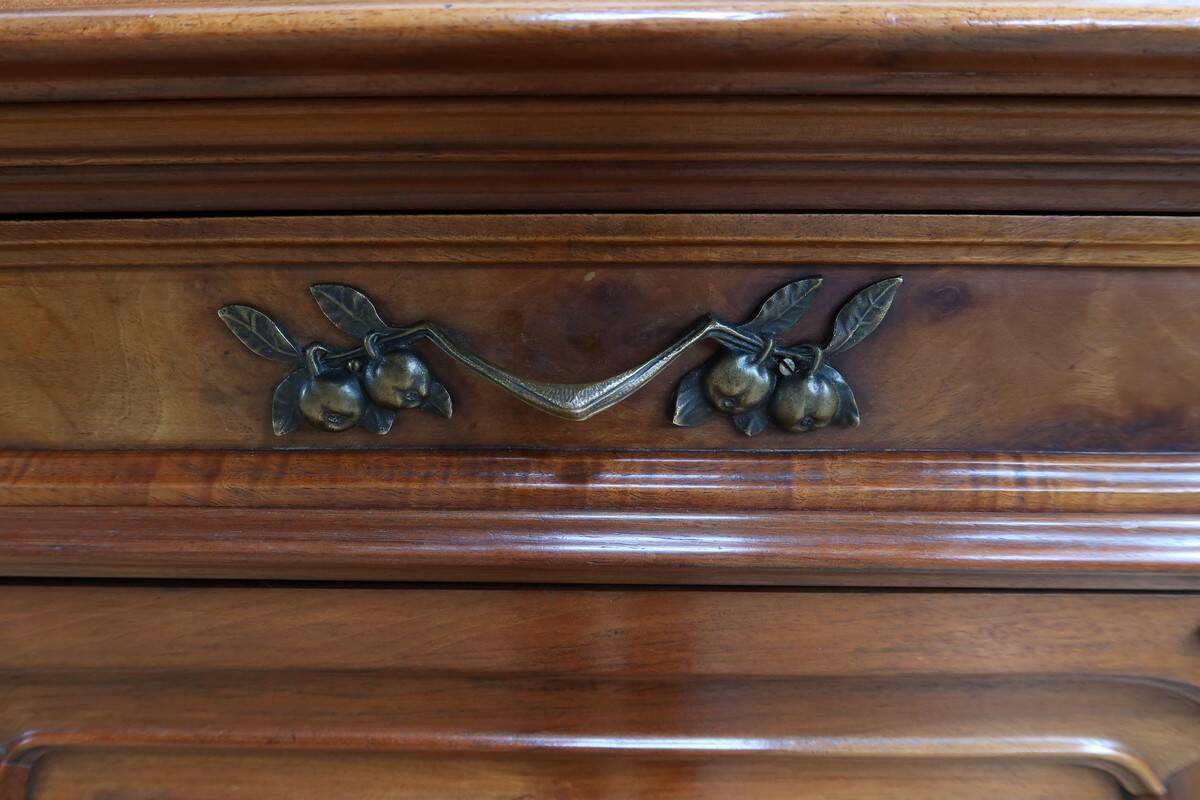 Walnut Sideboard, Art Nouveau – 1900