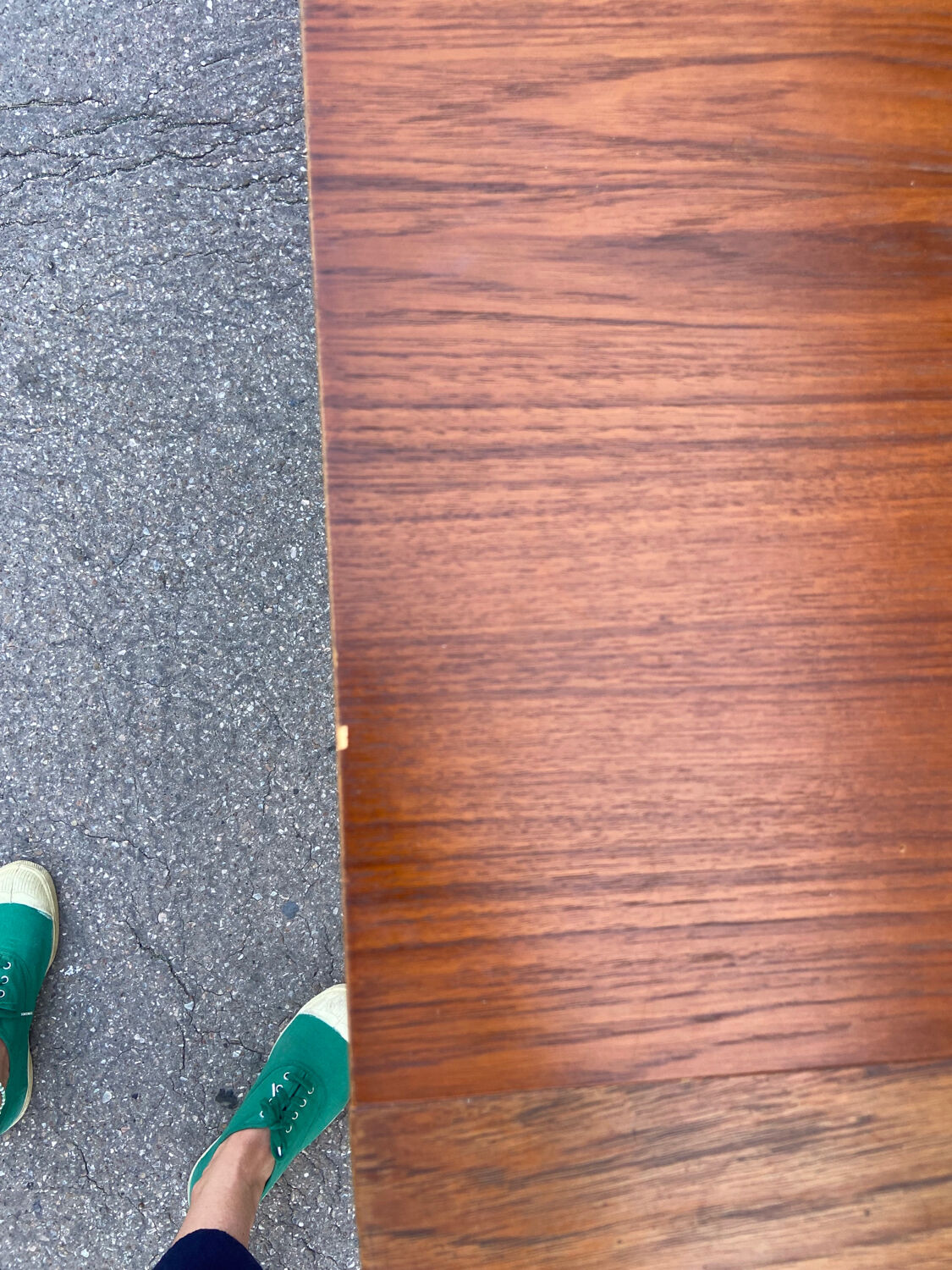 Scandinavian table 4/6 seats 70s