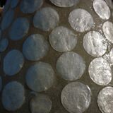 Resin lampshades and vintage mother-of-pearl lozenges