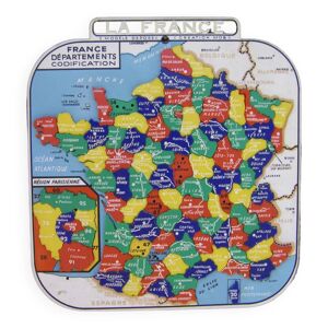 La france en puzzle avec