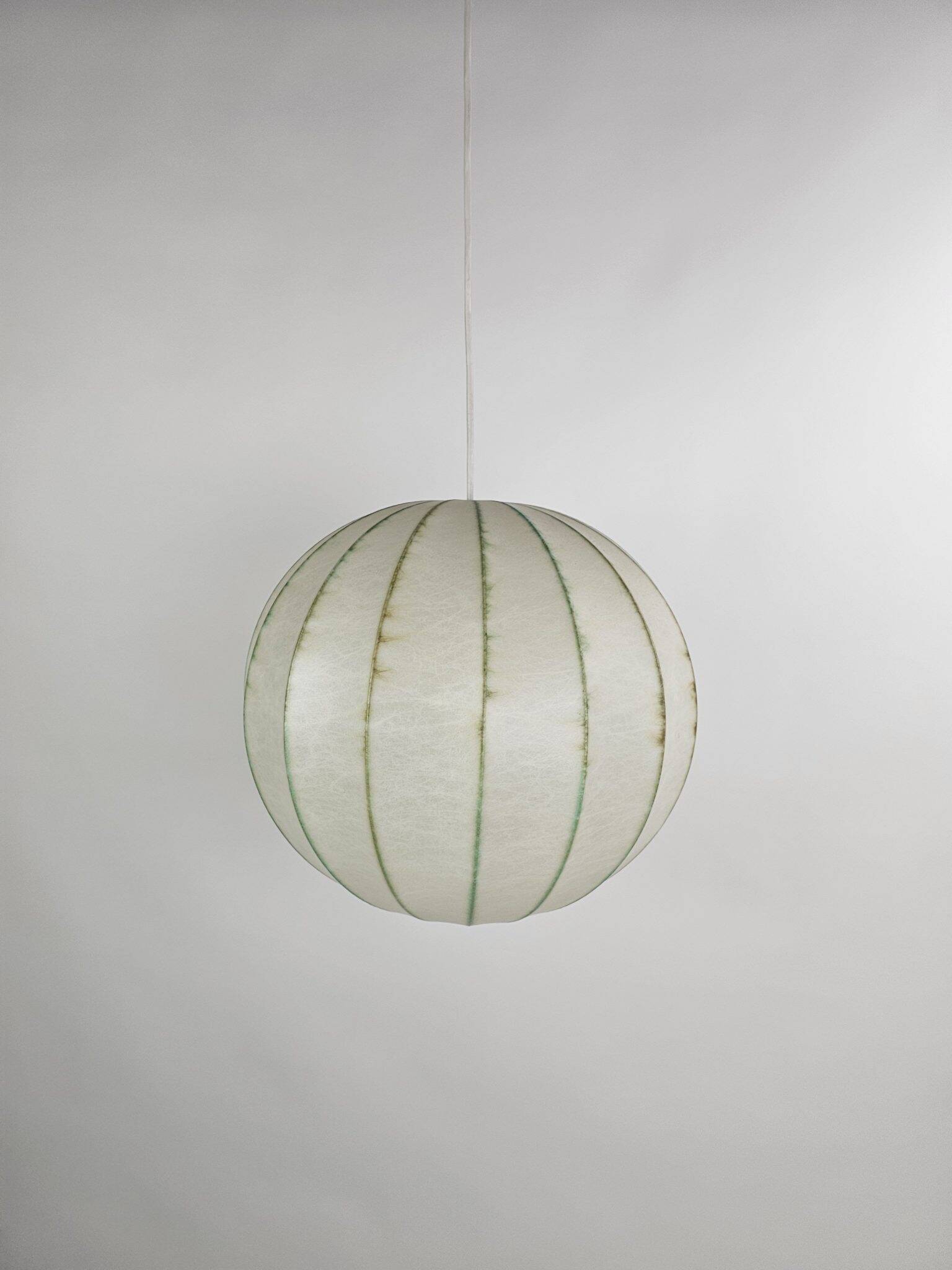 Lampe suspendue Cocoon ø45 cm Allemagne années 70