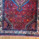 Luxueux tapis de coureur tribal Hamadam