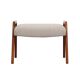 Oak footrest, Danish design, 1970s, production: Denmark
