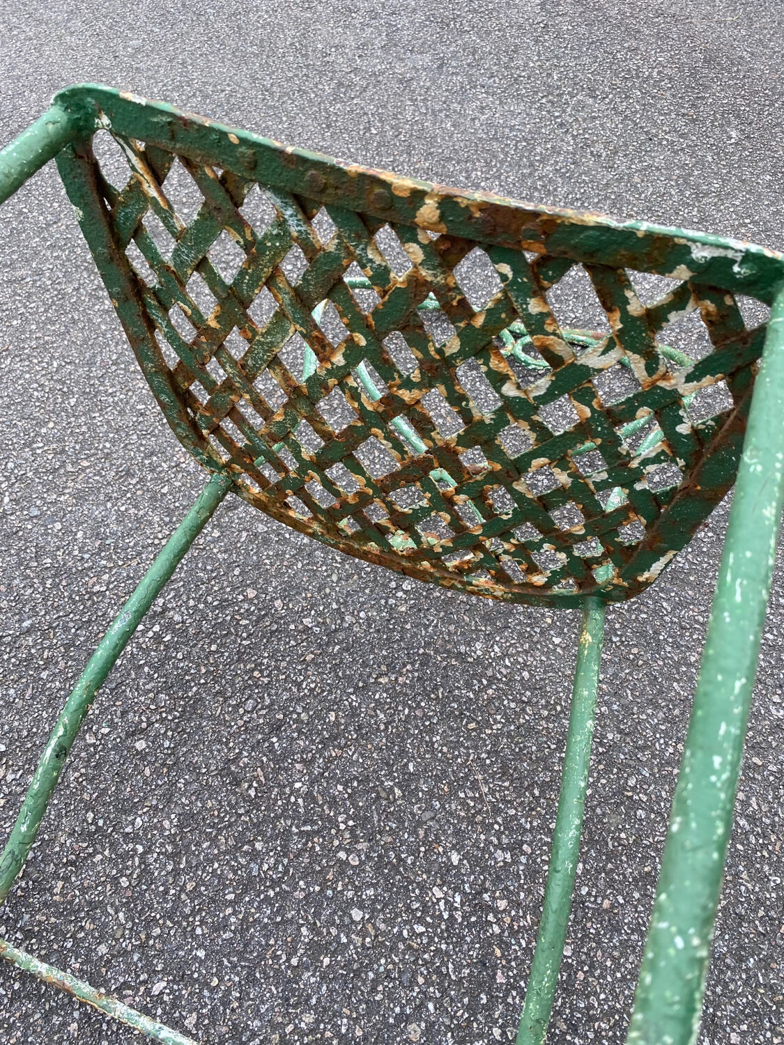 Chaise de jardin 1900