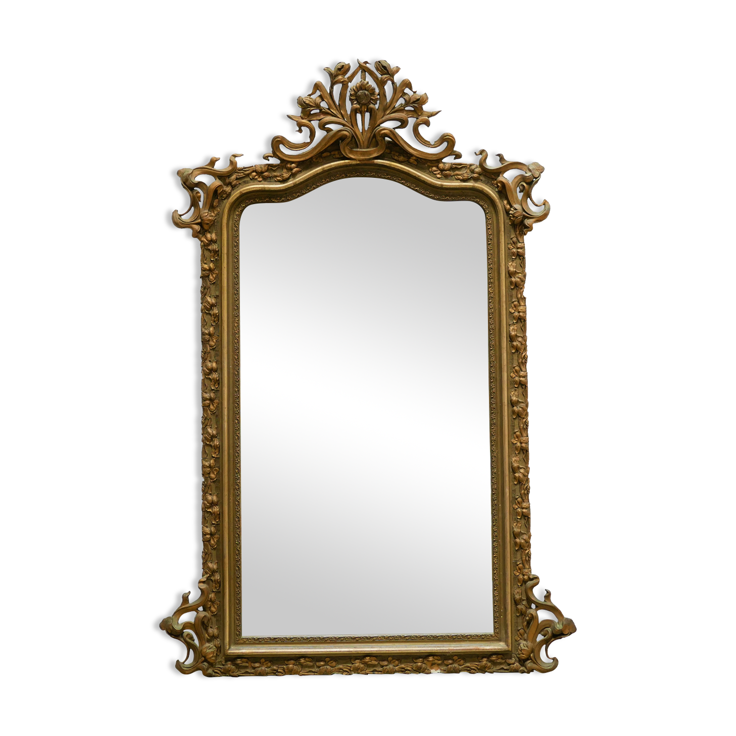 Old Louis XV style mirror - 158cm x 107cm