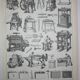 Lithograph • Binding, cover, book • Original engraving from 1898