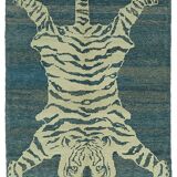 Turkish Handknotted Wool Tiger Rug  143 cm x 193 cm