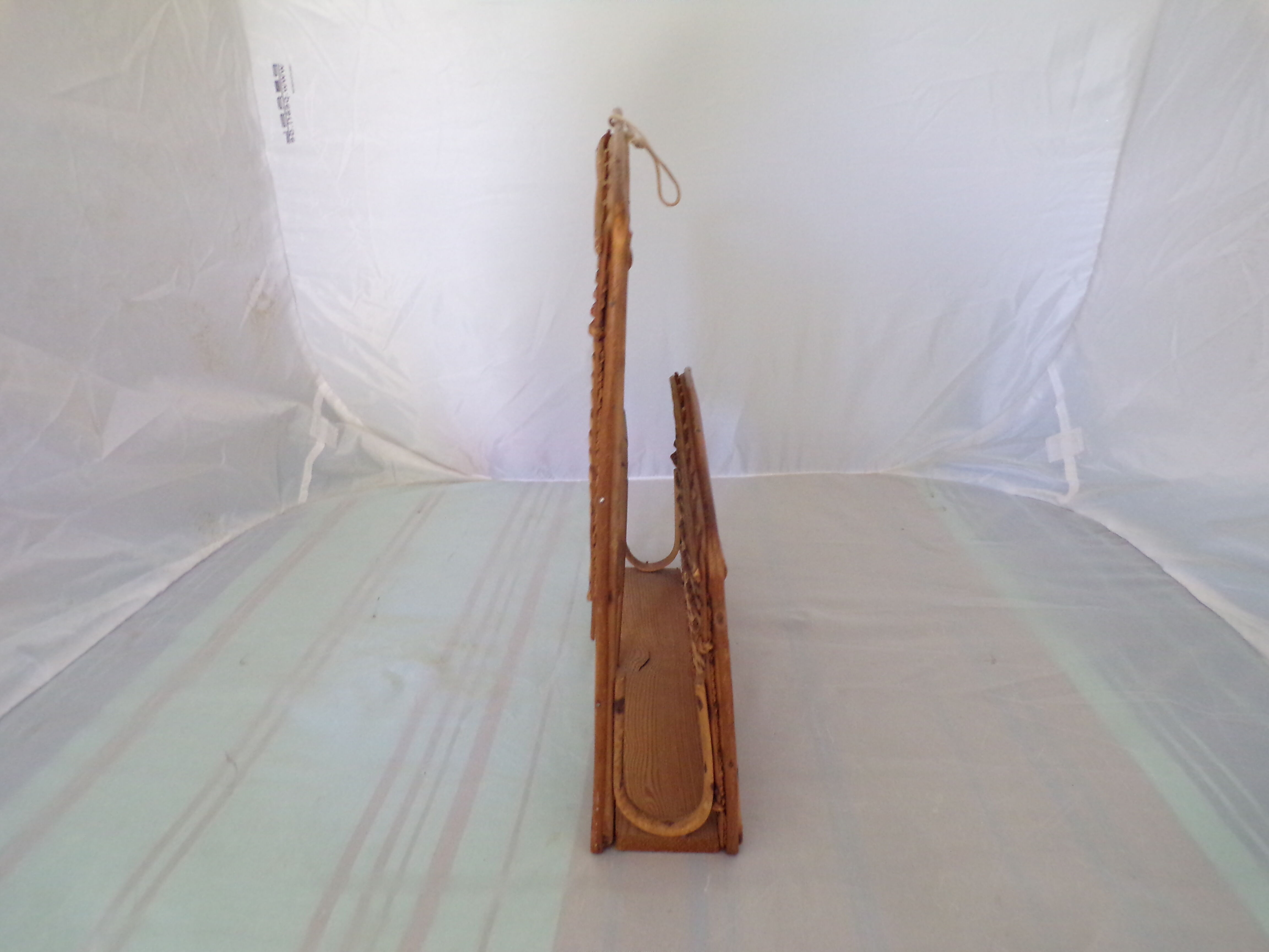 Rack letter old wicker