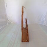 Rack letter old wicker