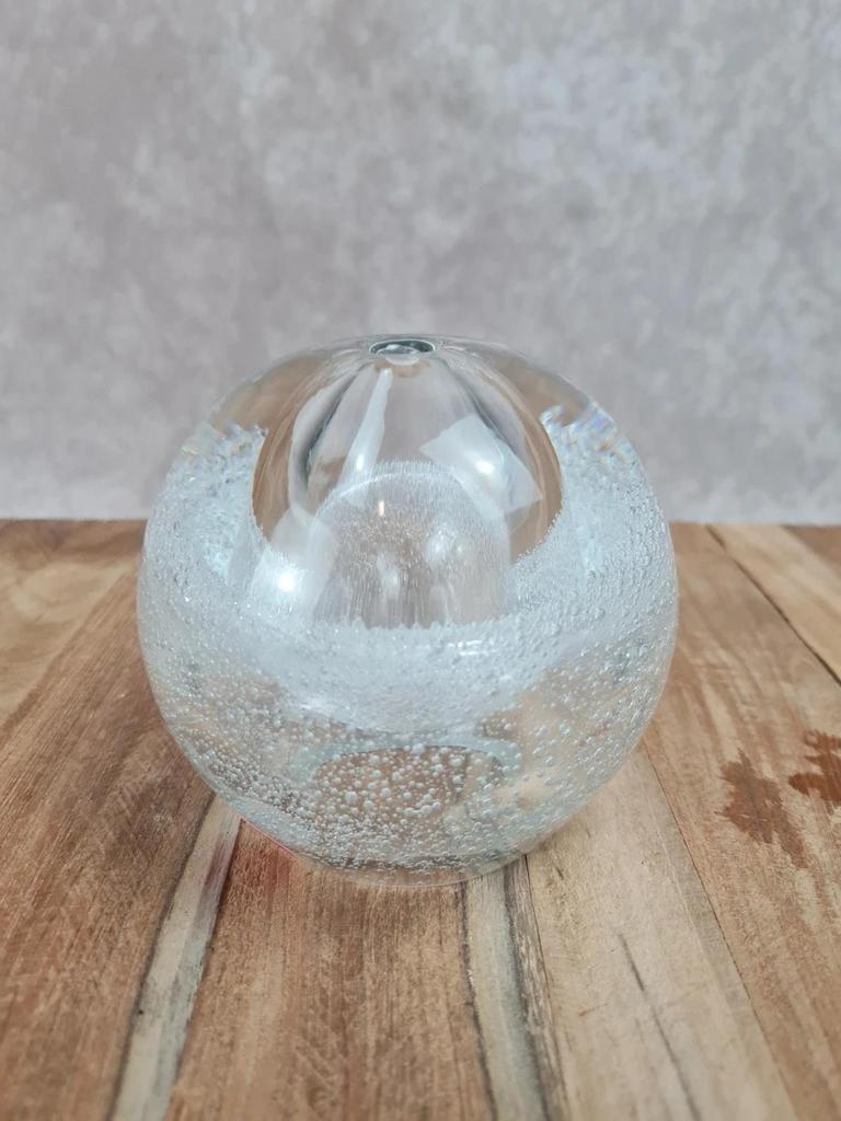 Bubble glass soliflore – Murano style