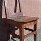 Lorraine chair in wood, 18th century.