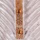 Murano glass wall lamp with frosted effect, 70s design