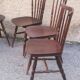 Serie de 6 chaises baumann "modèle tacoma'