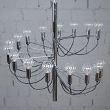 Chandelier in the style of Gino Sarfatti