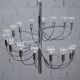 Chandelier in the style of Gino Sarfatti