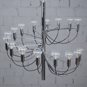Chandelier in the style of Gino Sarfatti.