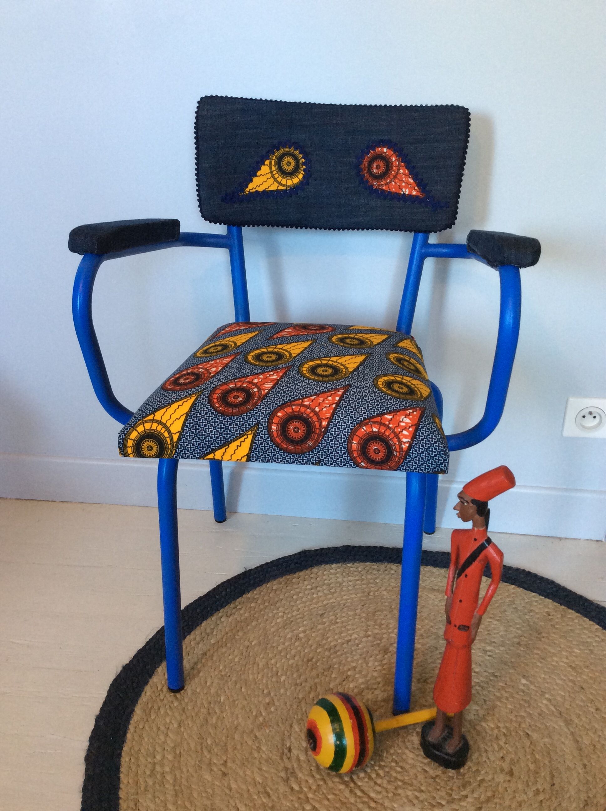 Vintage school master armchair