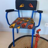 Vintage school master armchair