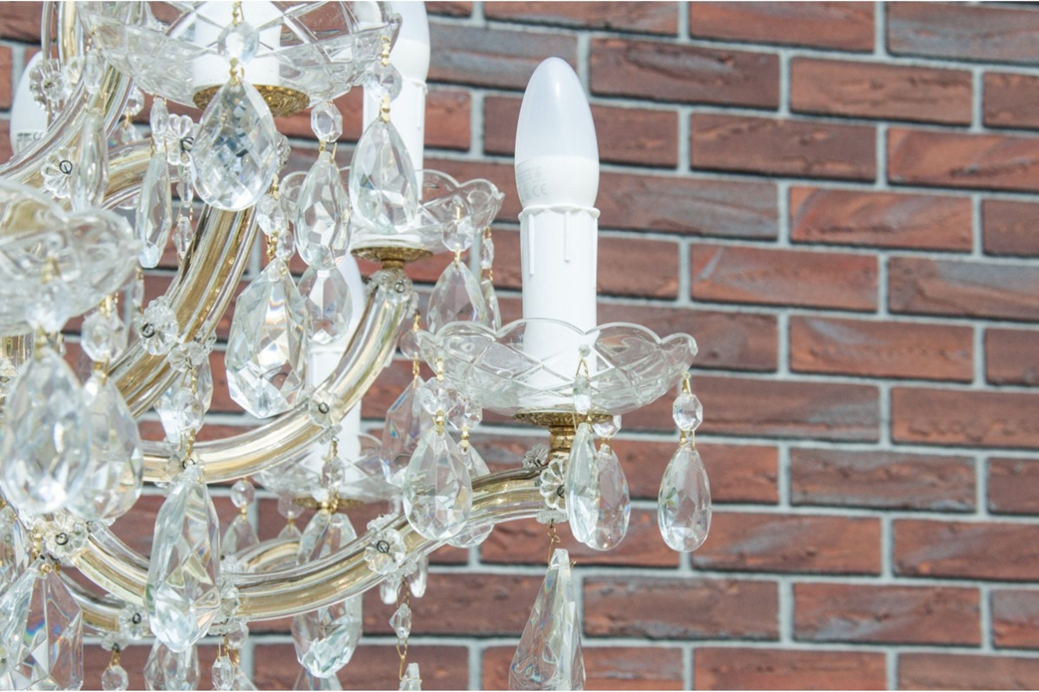 Crystal chandelier, France, first half of the 20th century