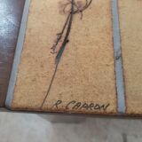 Roger capron rectangular coffee table - vintage