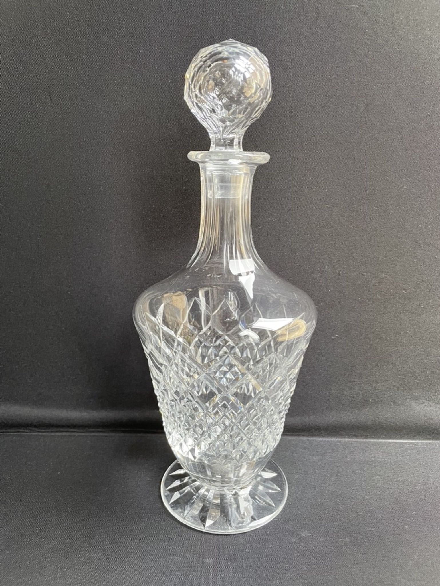 Carafe - Art Deco - Blown and cut crystal