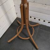 Parrot coat rack in curved wood