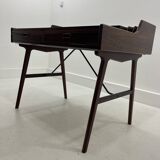 Bureau danois modèle 56 en palissandre par Arne Wahl Iversen pour Vinde Mobelfabrik