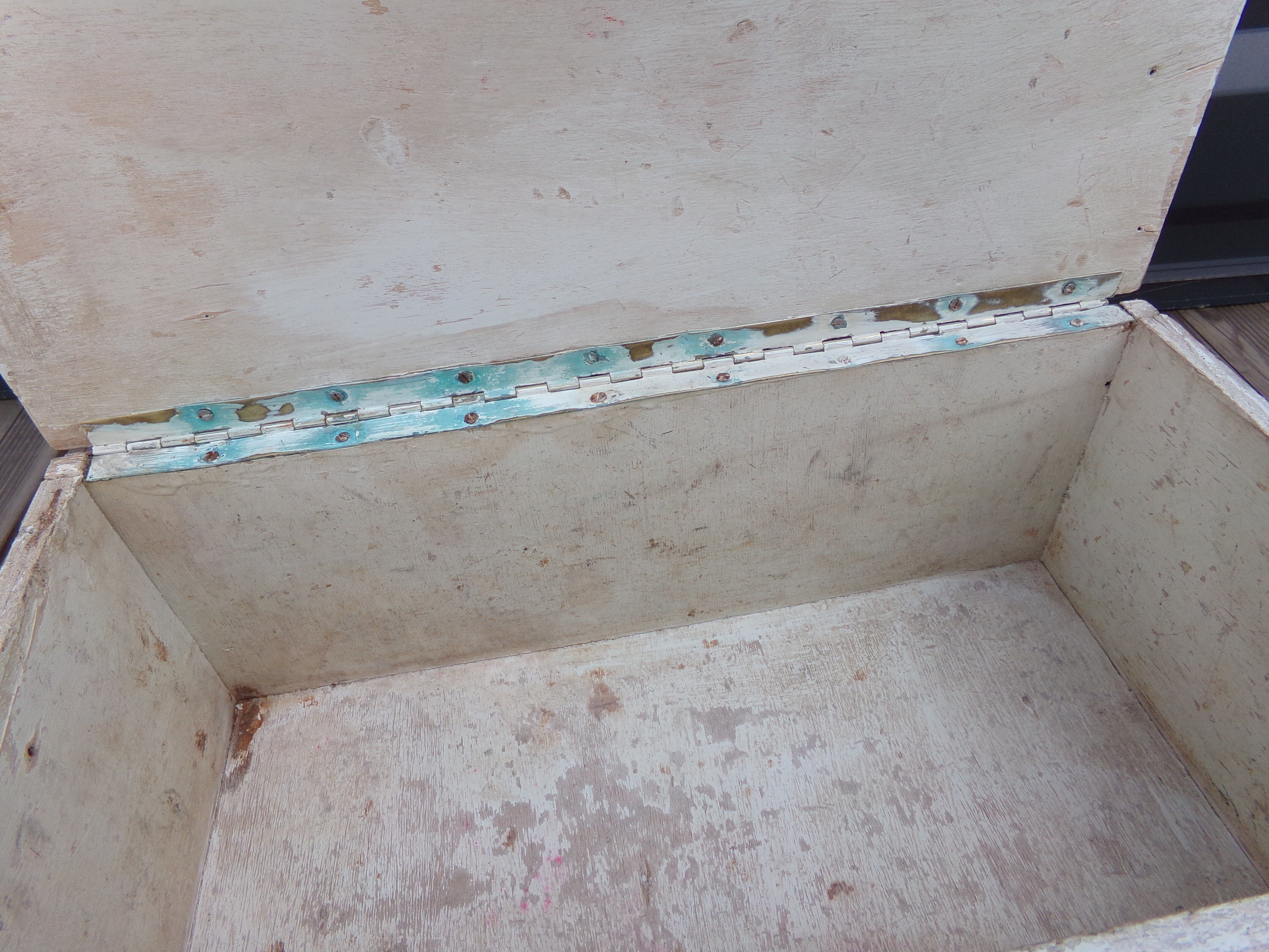 Wooden storage chest