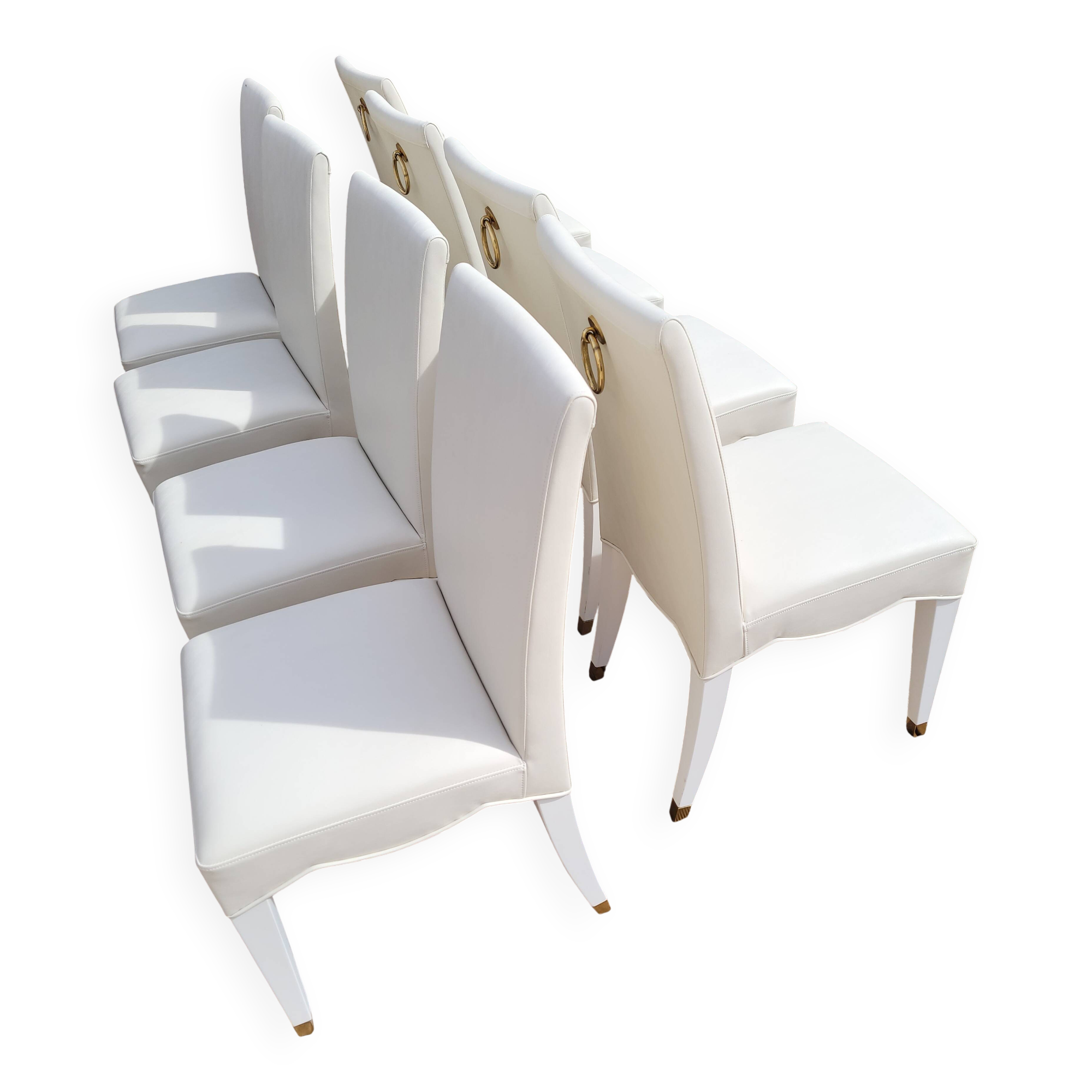 Set of iconic chairs from the "Café Marly de Paris" ARTELANO