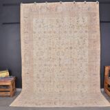 Oushak Neutral Vintage Carpet sku 2359