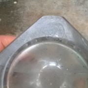 Vintage vase stamped "baccarat"