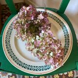 Large round Digoin dish.