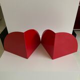 Pair of Giotto Stoppino bookends for Kartell, large model (4910)