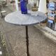 Bistro table eats standing up