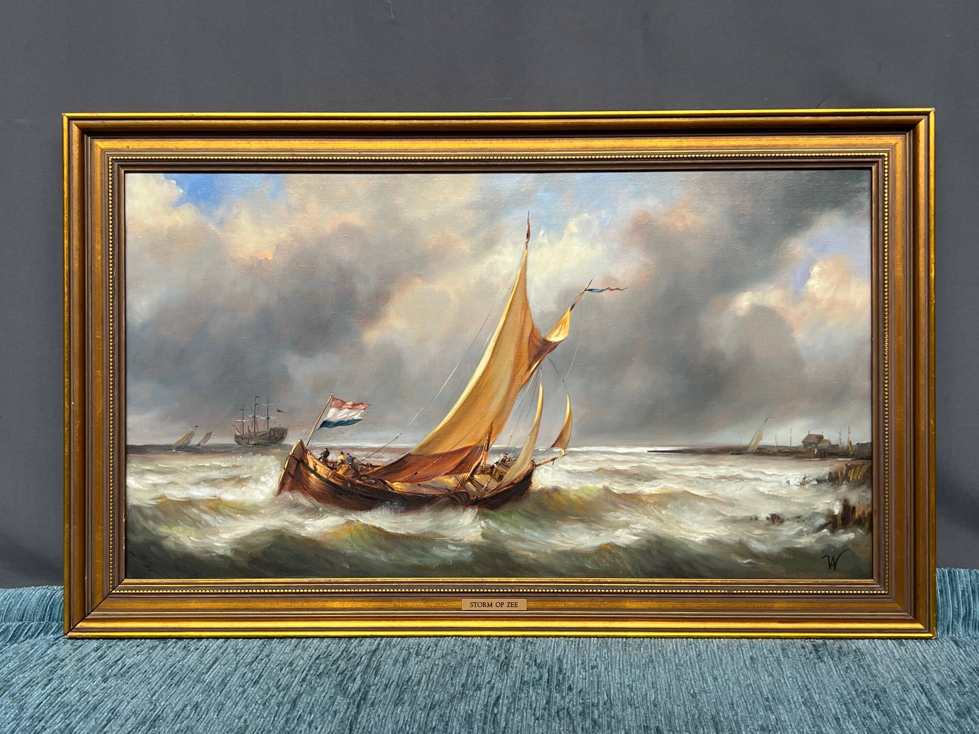 Painting “Storm”.