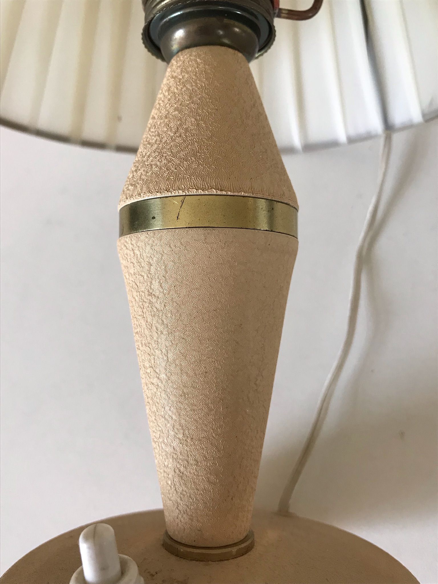 Lampe vintage années 60 aluminor