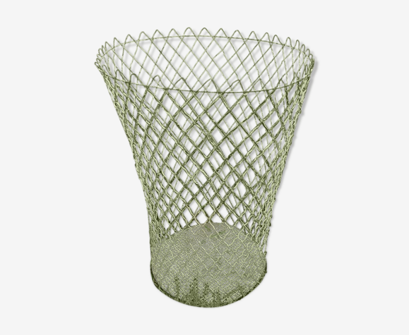 Metal paper basket