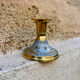 Golden brass candlestick