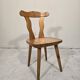 Set of 4 pine chairs