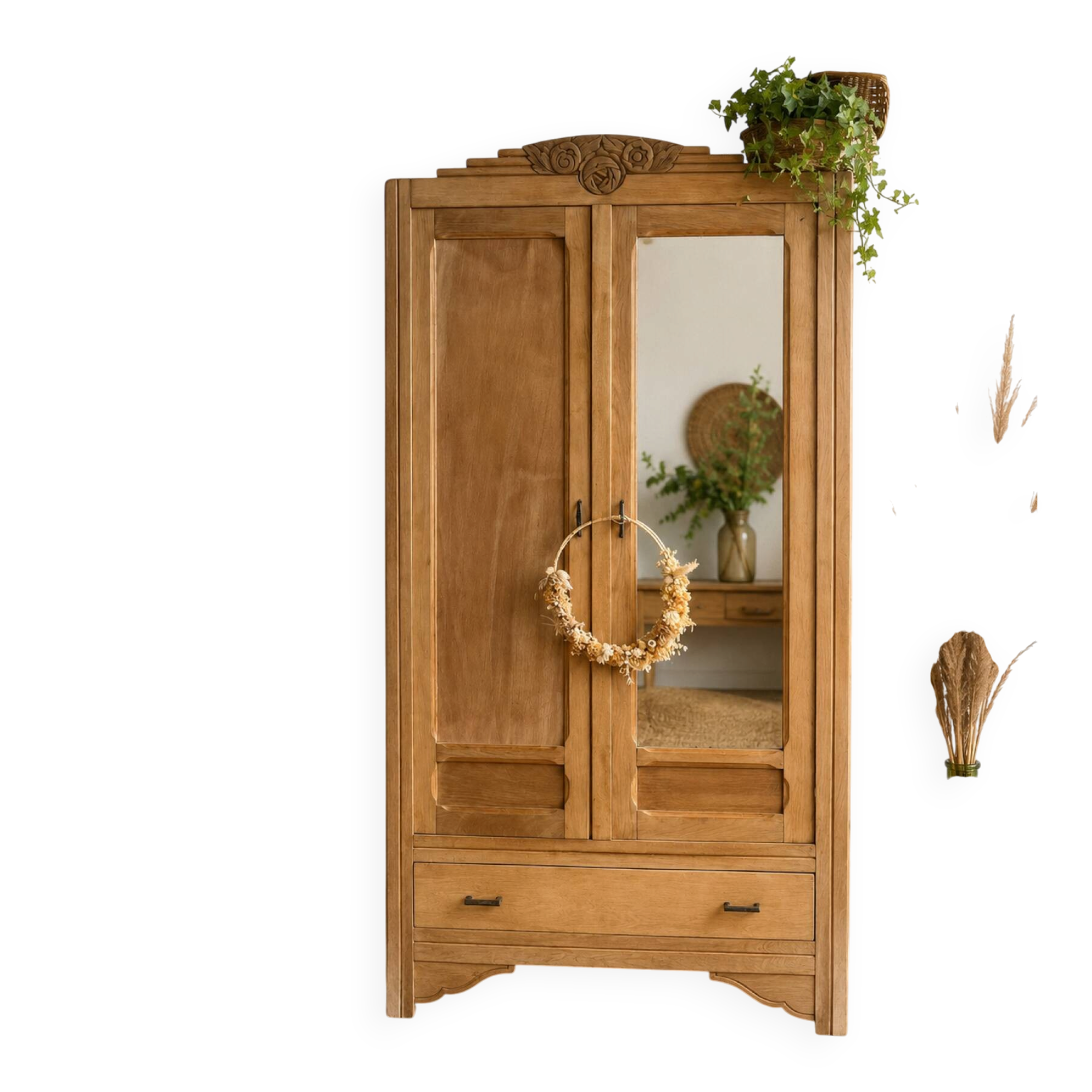 Parisian glass cabinet