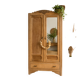 Parisian glass cabinet