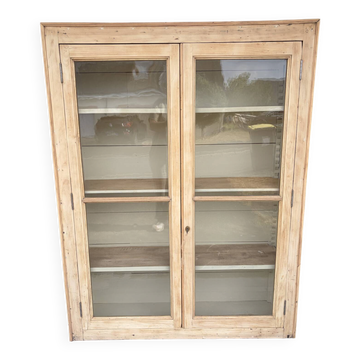 Wooden display cabinet